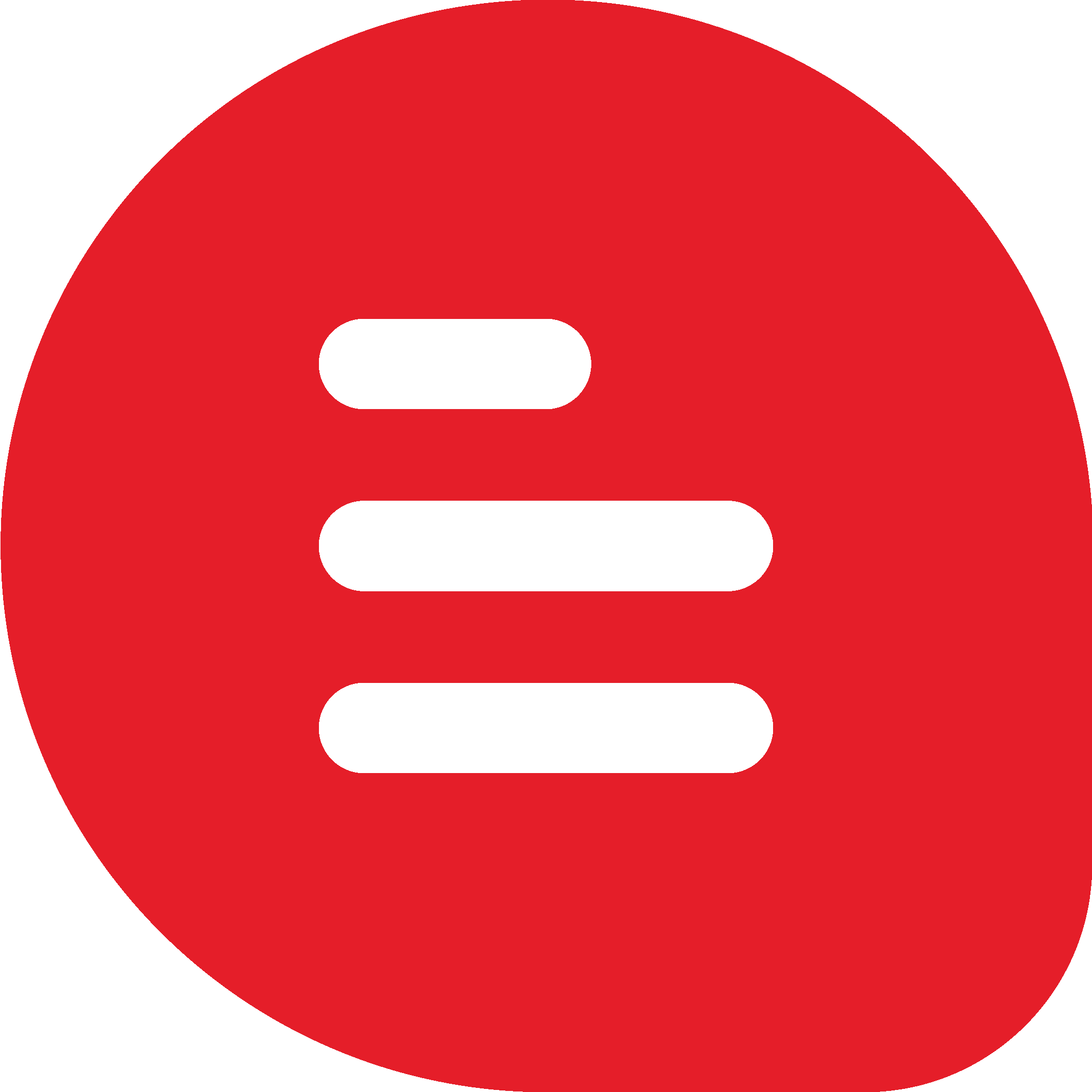 Ikon av kommentarboble